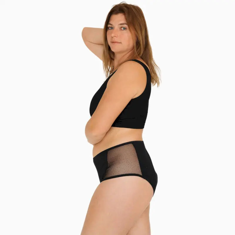 Modèle Sara culotte menstruelle Grandes Tailles%shop name%%product variant%